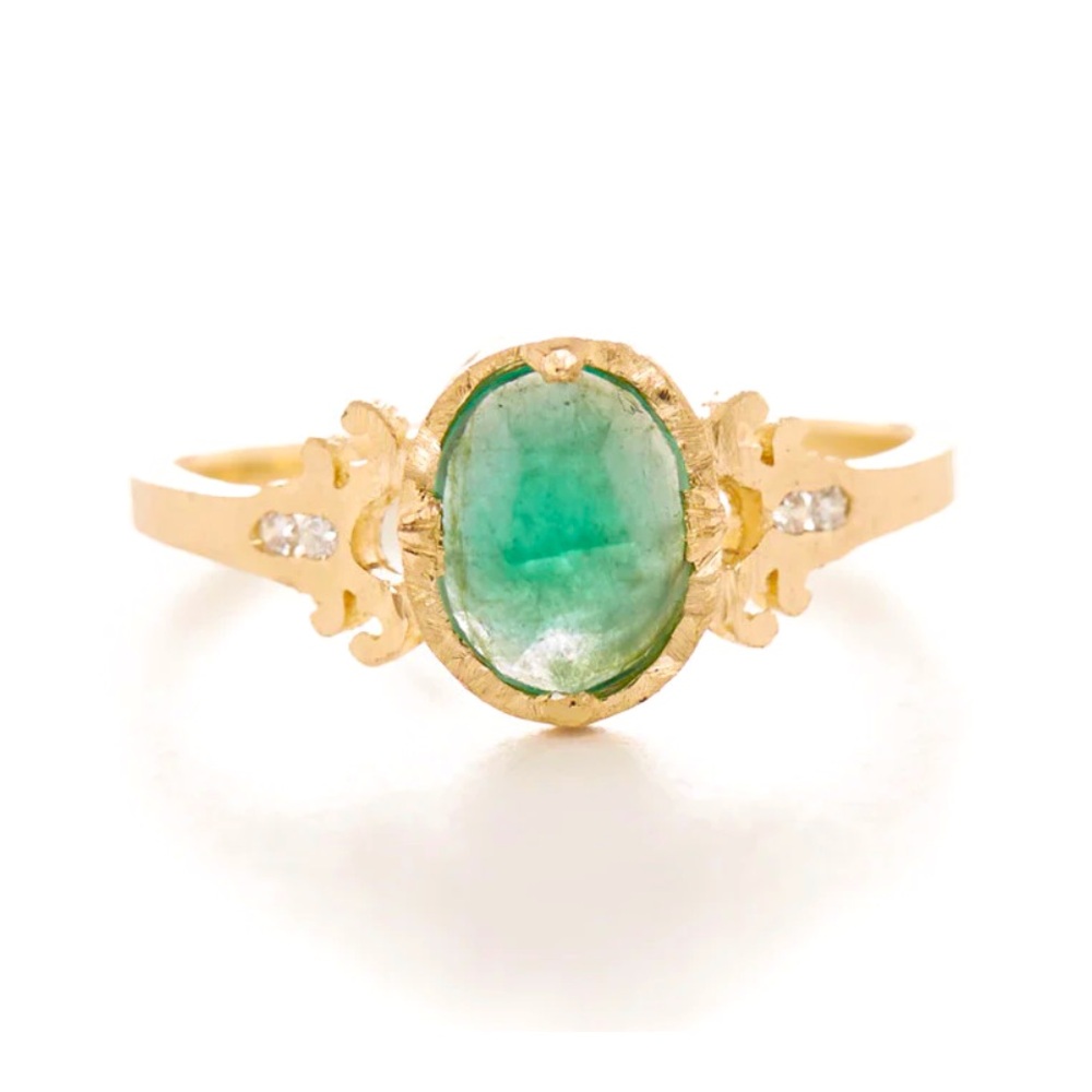 Dawes Design RELIC VICTORIAN EMERALD RING